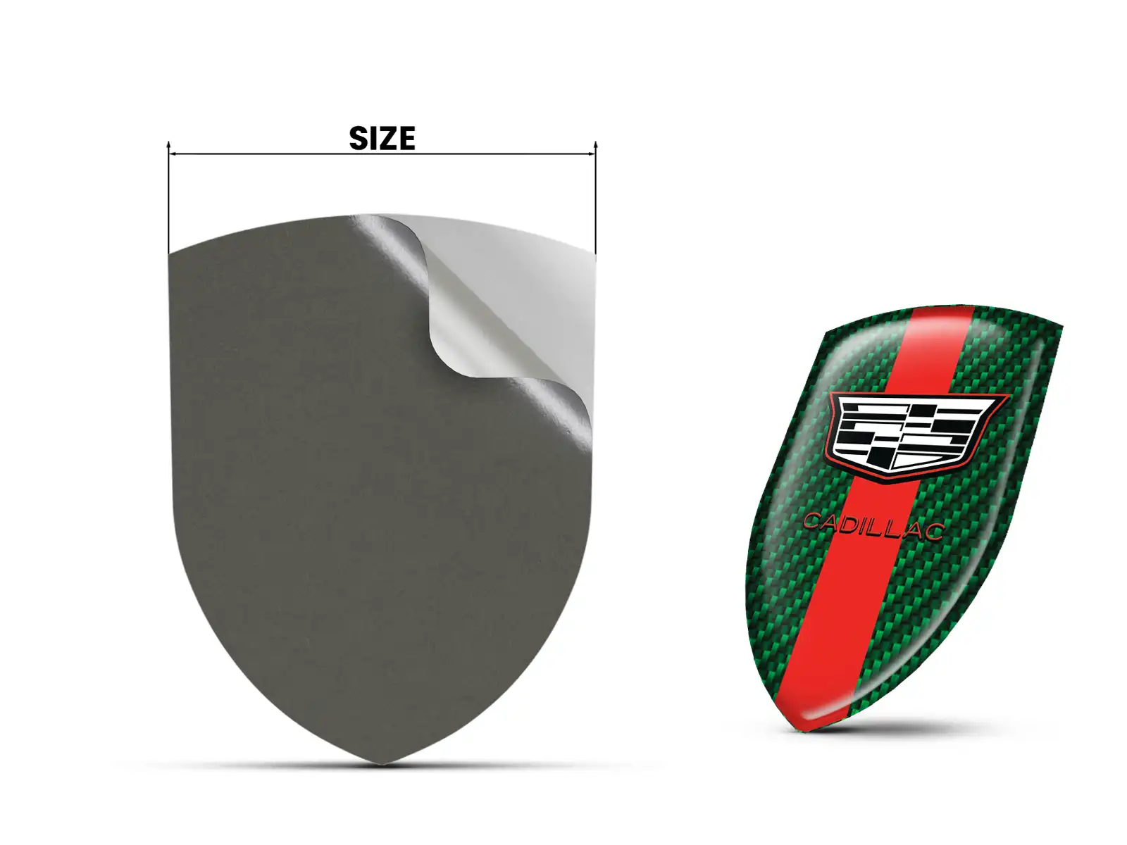 Cadillac Autocollants Logo Imprimés Pro Max Résistants Stylés